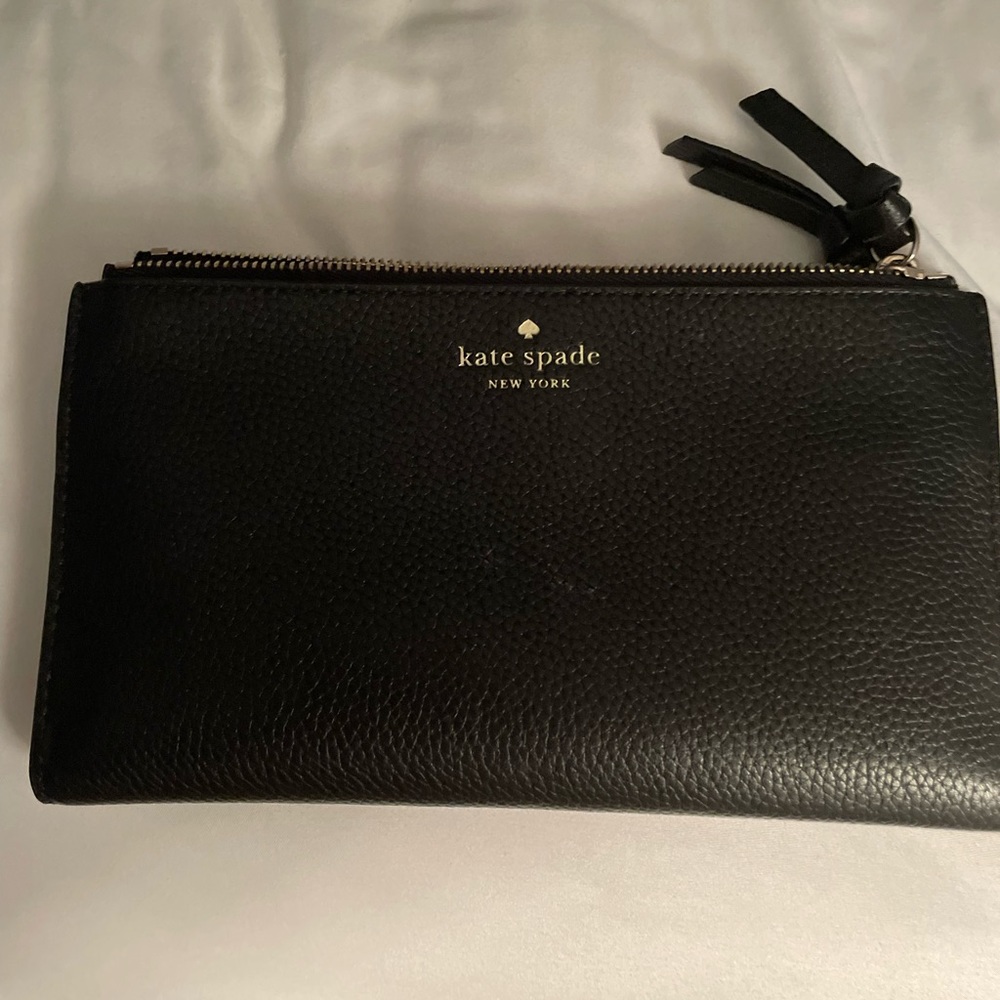 Black wallet Kate Spade